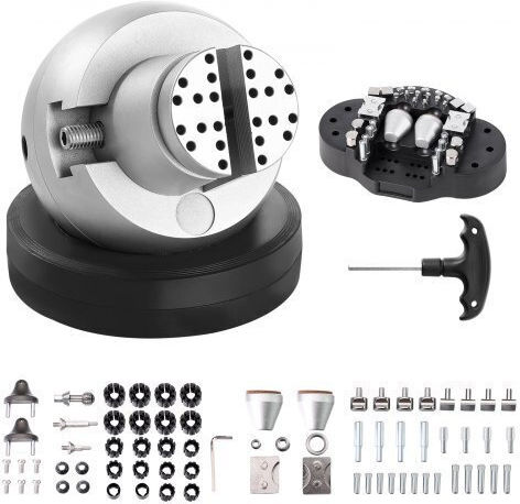 Vevor Ball Base 5" Engraving 360° Rotation 69 Accessories Jewelry Micro-Engraving Wnxzszyhdghjq1vd3v0