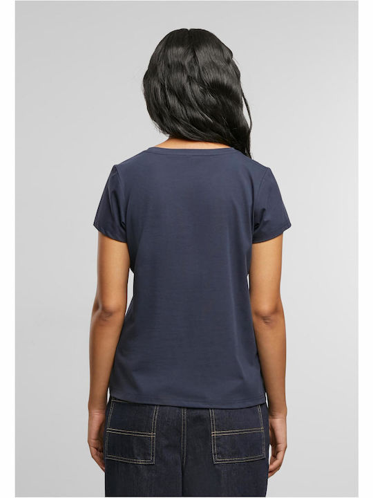 Urban Classics Women's T-shirt Navy