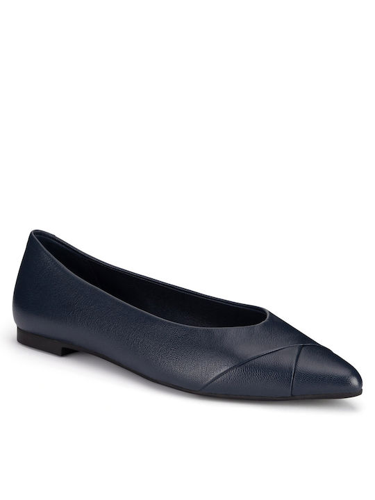 Damen Ballerinas in Marineblau Farbe