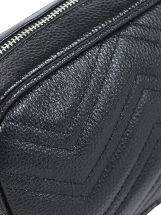 Leather Women's Bag Crossbody Black