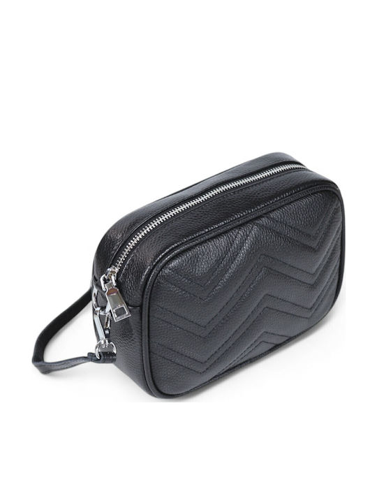 Leather Women's Bag Crossbody Black