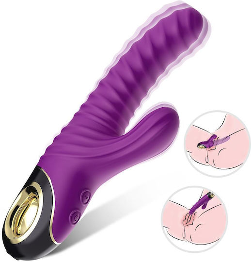 Multifunctional Bunny Vibrator 22cm 2x9 Modes
