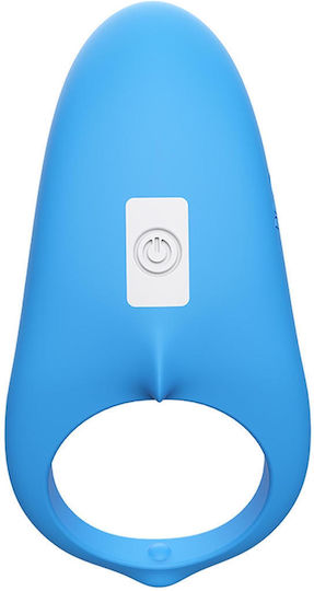 Boss Of Toys Vibrant Inel Cock Silicon Albastru