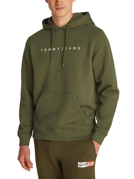 Tommy Hilfiger Sweatshirt with Hood Haki