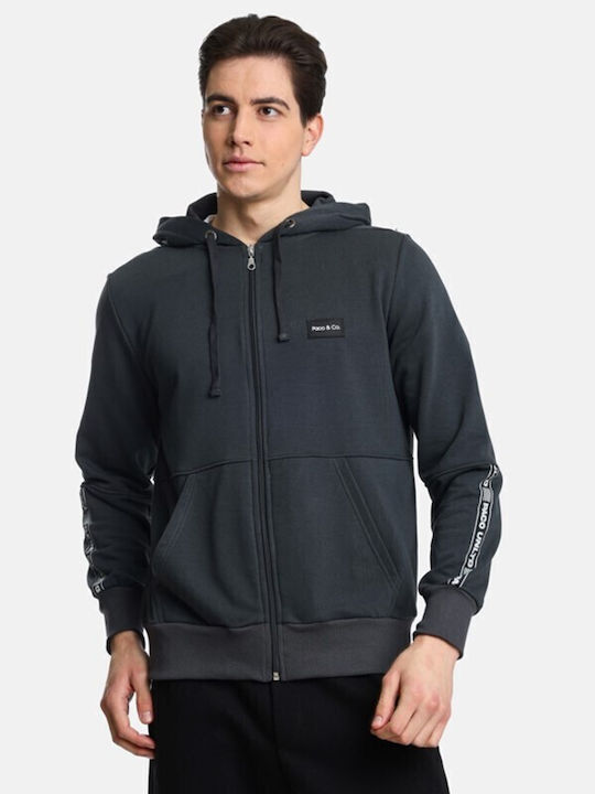 Paco & Co Sweatshirt with Hood Charcoal