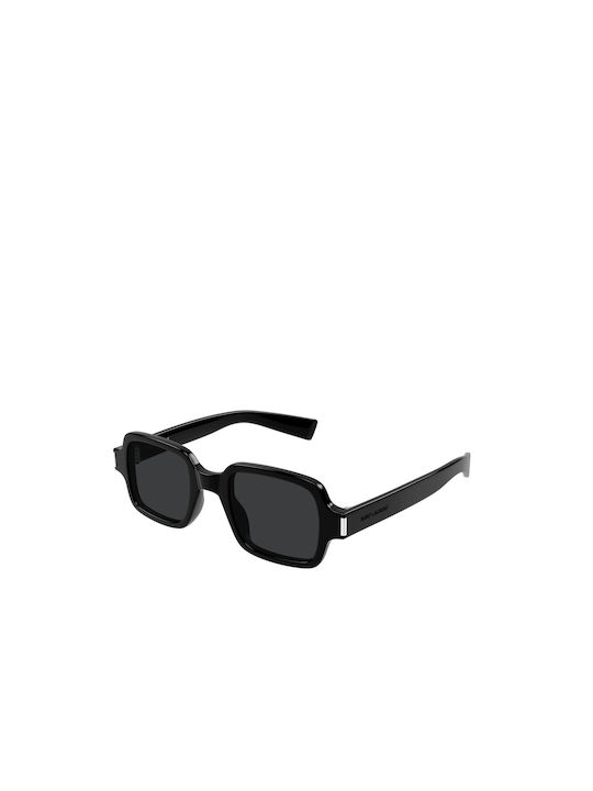 Ysl Sunglasses with Black Plastic Frame and Black Lens SL 720 001