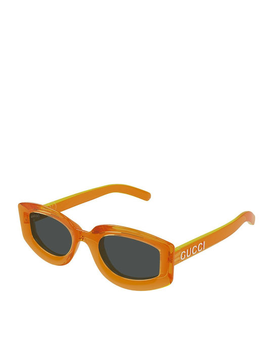 Gucci Sunglasses Orange with Acetate Frame & Black Lens Gucci Sunglasses Orange with Acetate Frame & Black Lens