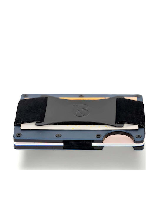 Money Clip με RFID Μπλε