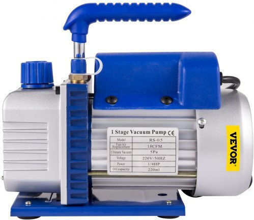 Vevor Electric Vacuum Pump 1.8 CFM 1-4 HP ZKB ZJ 1V2