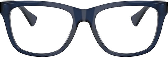 Ralph Lauren Kunststoff Brillenrahmen Blau 7170U-6059-5517
