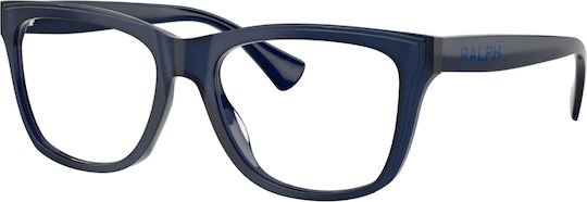 Ralph Lauren Kunststoff Brillenrahmen Blau 7170U-6059-5517