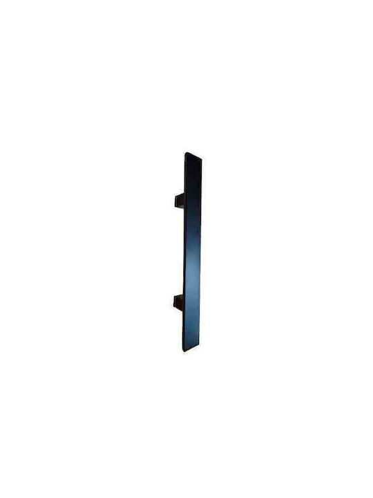 Import Hellas Handle Front Door 600mm Black Inox