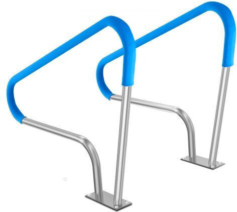 Vevor Pool Handle made of Stainless Steel 121.92x91.44cm White