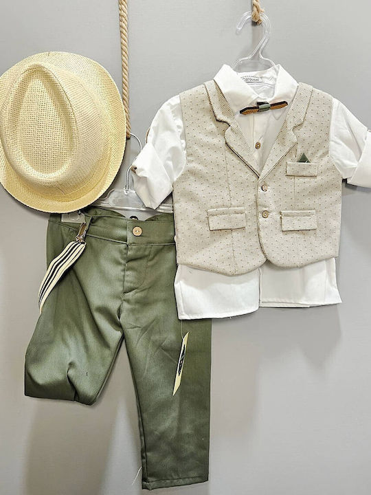 Taufset für Jungen Vespa Outfit Karussell 10-teilig Pk-520