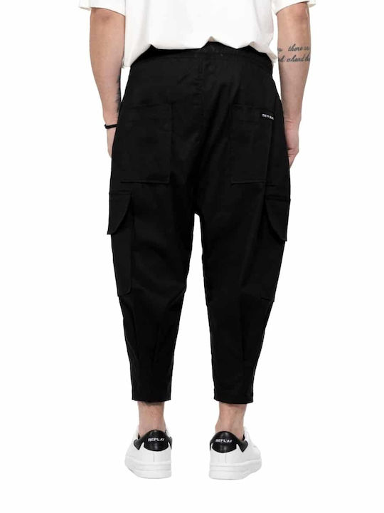 Twin Black Trousers Cargo Black