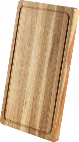 Kadax Schneidebrett Hölzernes Braun 40x24cm 1Stück