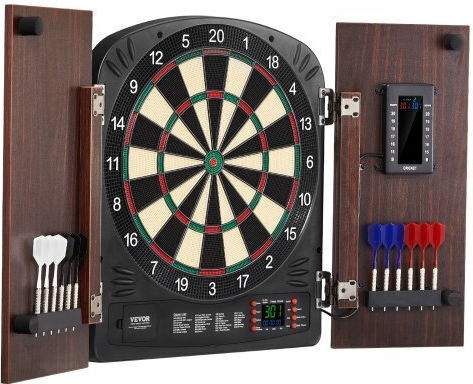 Vevor Dartboard Cabinet Set Easy Assembly Accessories Dztzzxb00000fq0dmv9