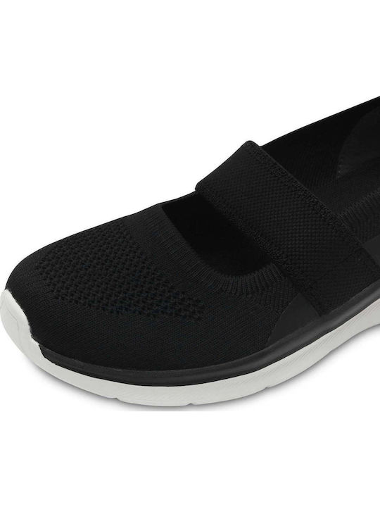 Anatomic Fabric Ballerinas Black