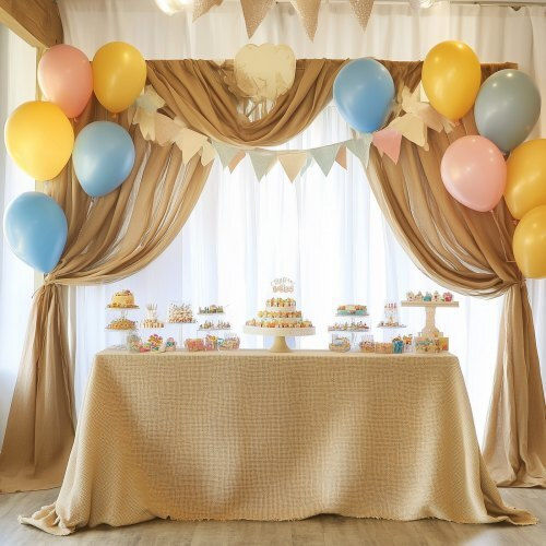 Vevor Плат за Декорация Burlap 14x150бр Бежов