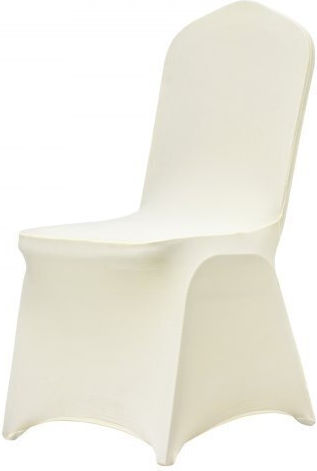 Vevor Elastic Cover for Chair Ivory 100pcs ZYT100PCSXYSQB001V0