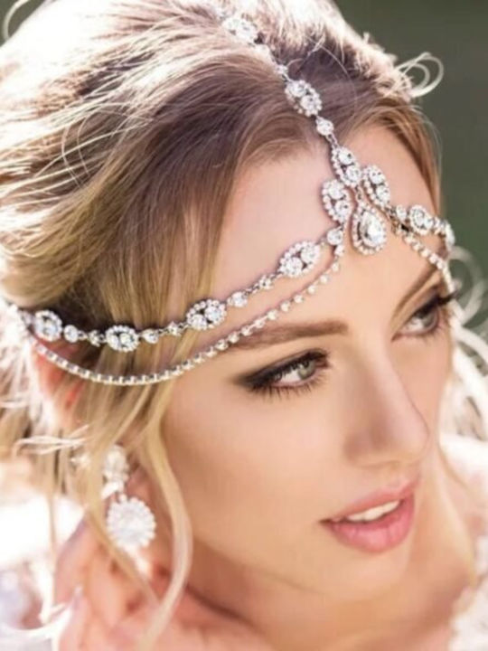 Κόσμημα Ζιργκόν Χρυσό Zirconia Headpiece Ac264 Hair Duty Hrd-ac264
