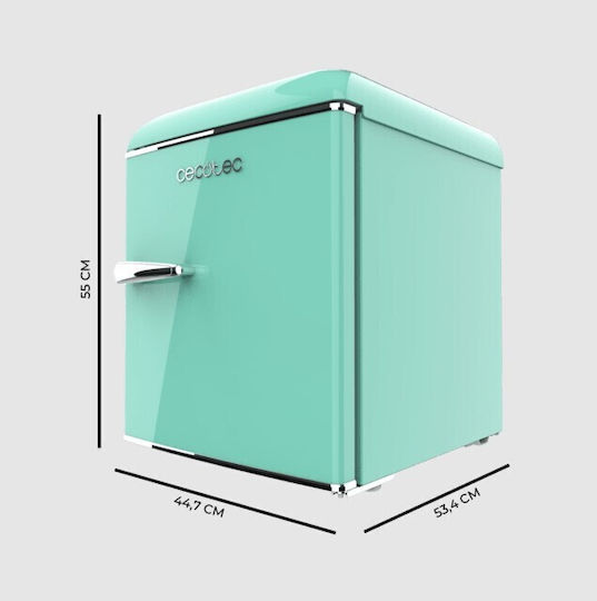 Cecotec Kühlschränke Mini Bar 45Es H55xB44.7xT53.4cm. Türkis Bolero CoolMarket TT Origin 45