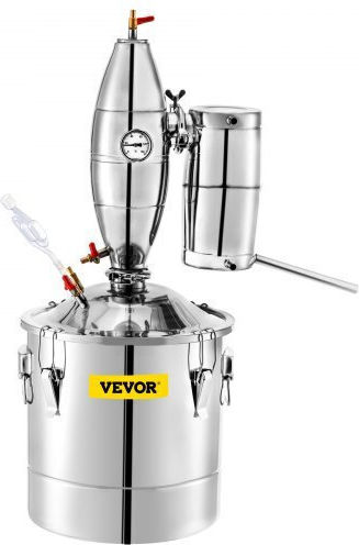 Vevor Distiller 30L Thermometer Pump Wine Whiskey Ngzlqo30l220vqvqzv2