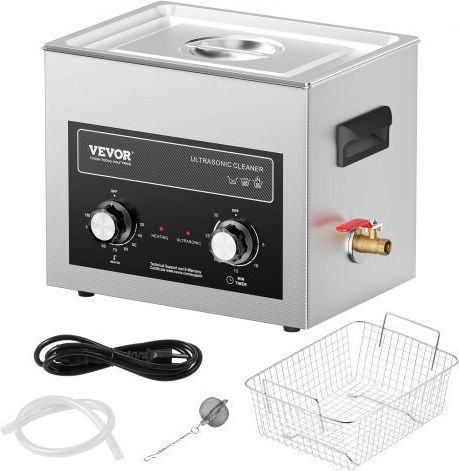 Vevor Ultrasonic Cleaner 10lt with Digital Timer