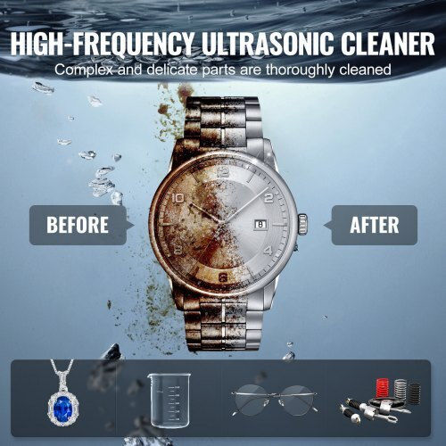 Vevor Ultraschallreiniger 30Es mit digitalem Timer