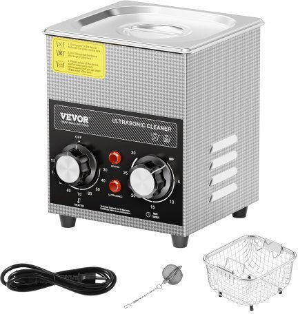 Vevor Καθαριστής Υπερήχων 2lt με Ψηφιακό Χρονοδιακόπτη