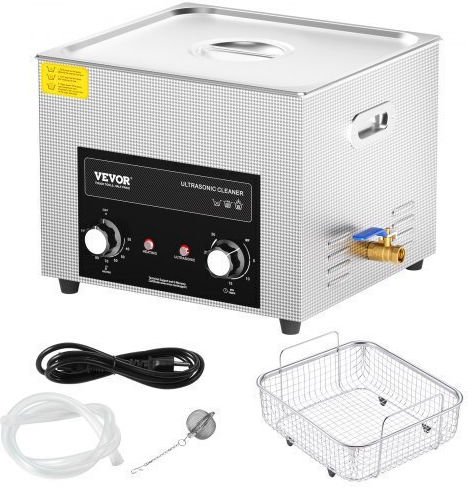 Vevor Ultrasonic Cleaner 15lt with Digital Timer