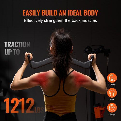 Vevor V-bar Handle Triceps Lat Pulldown Home Gym Jspjvxxlgjjksv158v0
