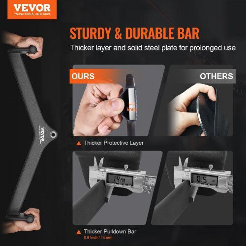 Vevor Λαβή V-bar Τρικέφαλους Λάτ Πουλντάουν Οικιακό Γυμναστήριο Jspjvxxlgjjkgiw4xv0
