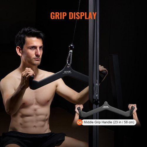 Vevor V-bar Handle Triceps Lat Pulldown Home Gym Jspjvxxlgjjksv158v0
