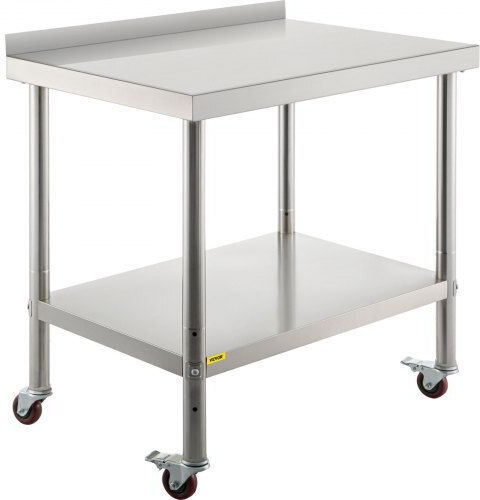 Vevor Steel Workbench L76.2xD60.96xH88.9cm