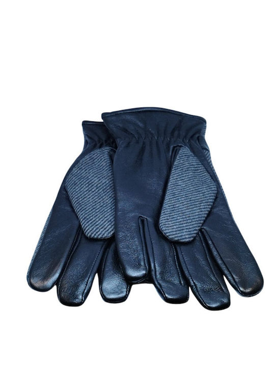 Guy Laroche Men's Woolen Touch Gloves Gray