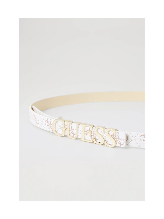 Guess Women's Belt White