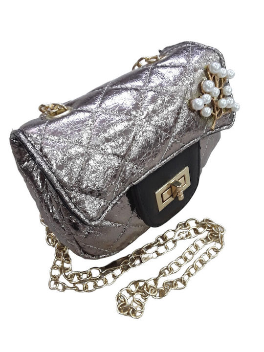 Domina Kids Bag Silver 14cmx5cmx11cmcm