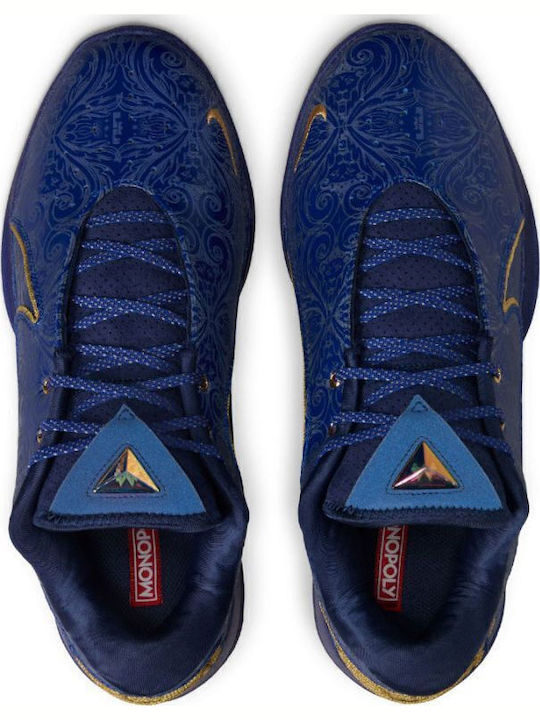 LeBron 22 Баскетболни обувки Deep Royal Blue / Metallic Gold / Midnight Navy