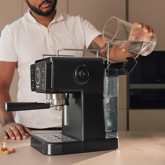 Cecotec Power Espresso Touch Cold Μηχανή Espresso 1350W Πίεσης 20bar Μαύρη