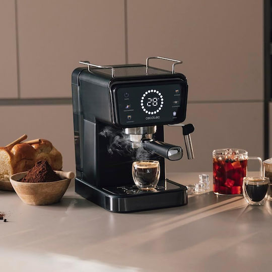 Cecotec Power Espresso Touch Cold Μηχανή Espresso 1350W Πίεσης 20bar Μαύρη