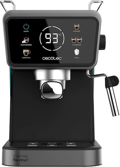 Cecotec Power Espresso Touch Cold Μηχανή Espresso 1350W Πίεσης 20bar Μαύρη
