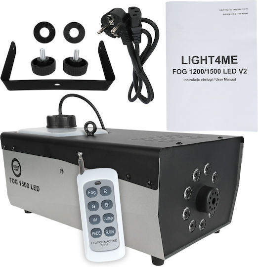 Light4me Μηχανή Καπνού 1500W με Ασύρματο Χειριστήριο