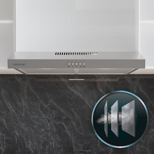 Cecotec Bolero Flux CM 602200 Ελεύθερος Απορροφητήρας 60cm Inox