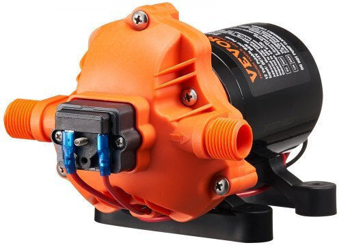Vevor Αντλία Διαφράγματος 12v 3gpm 11.36 L Min 3-θάλαμοι Διακόπτη Πίεσης 12vyysb3q30gcjb2mv9