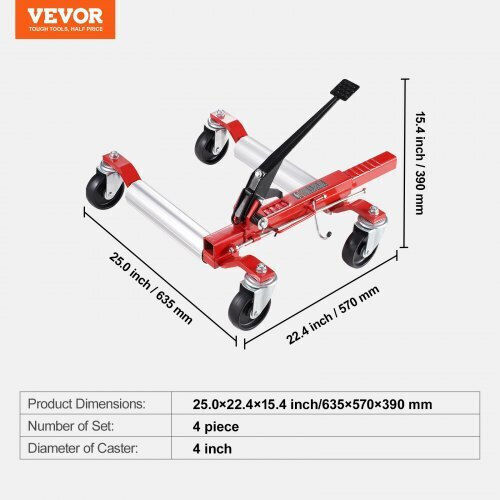 Vevor ZHSKU00000000000101 Car Transport Dollies