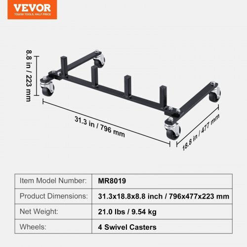 Vevor LSBYCCFJCF4GTF38XV0 Stand for Car Wheels