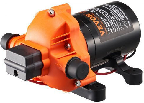 Vevor Αντλία Διαφράγματος 12v 3gpm 11.36 L Min 3-θάλαμοι Διακόπτη Πίεσης 12vyysb3q30gcjb2mv9