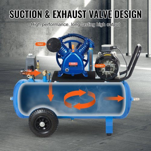 Vevor KQYSJBTSGBTCUHG46V0 Κεφαλή για Αεροσυμπιεστή 5.5hp