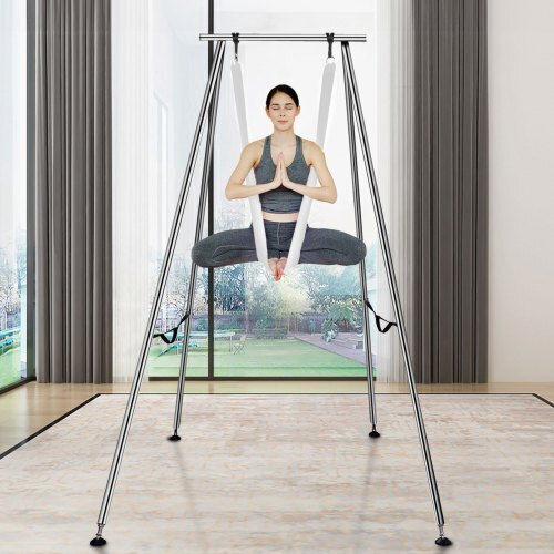 Vevor Aerial Yoga Frame & Swing 2.95m Height Maximum Load 250kg White Kjdc6mdc293mxa96bv0
